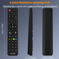 Univerzálny diaľkový ovládač MYHGRC pre TV, DVD, Blu-ray, streamovacie a audio prehrávače pre zariadenia Samsung, LG, Philips a Sony 5