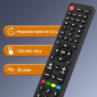 Univerzálny diaľkový ovládač MYHGRC pre TV, DVD, Blu-ray, streamovacie a audio prehrávače pre zariadenia Samsung, LG, Philips a Sony 6