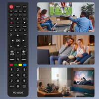 Univerzálny diaľkový ovládač MYHGRC pre TV, DVD, Blu-ray, streamovacie a audio prehrávače pre zariadenia Samsung, LG, Philips a Sony 7