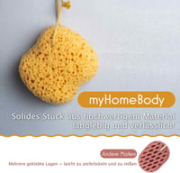 myHomeBody fürdőszivacs loofah 2 db nagy méret habos 4