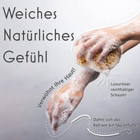 myHomeBody fürdőszivacs loofah 2 db nagy méret habos 3