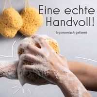 myHomeBody fürdőszivacs loofah 2 db nagy méret habos 5