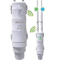 MyMAX AC600 Vonkajší WiFi zosilňovač signálu - Dual Band 2.4+5GHz, 600Mbps, PoE, Odolný voči poveternostným vplyvom, Repeater s dlhým dosahom, Prístupový bod, WN570HA1 1