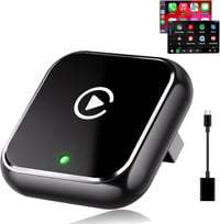 Adaptor Mynoveex 2 în 1 wireless CarPlay și Android Auto pentru mașină, Bluetooth 5.3, WiFi 6, conectare automată 1