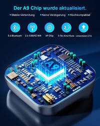 Adaptor Mynoveex 2 în 1 wireless CarPlay și Android Auto pentru mașină, Bluetooth 5.3, WiFi 6, conectare automată 6