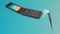 myPhone Flip LTE Időseknek Nagyobb Gombokkal, Dual SIM, 4G Okostelefon 8