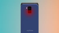 myPhone Flip LTE Időseknek Nagyobb Gombokkal, Dual SIM, 4G Okostelefon 9