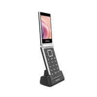 myPhone Tango 2 LTE vyklápací mobilný telefón pre seniorov, 4G, duálny displej, veľké tlačidlá, nabíjacia stanica, SOS tlačidlo, Dual SIM, bez záväzkov 1