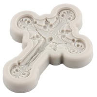 Formă din silicon MYPRACS cu 4 modele de cruce - potir, porumbel al păcii, fondant, decor pentru brioșe, decor pentru tort, ciocolată, pastă de zahăr, botez 6