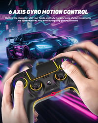 MYSTILUCK Wireless Gamepad PS5/PC/MAC/iOS/Android/Steam Deck RGB LED Hall Effect Stick 9