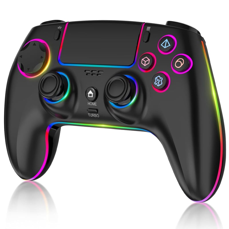 MYSTILUCK Wireless Gamepad PS5/PC/MAC/iOS/Android/Steam Deck RGB LED Hall Effect Stick