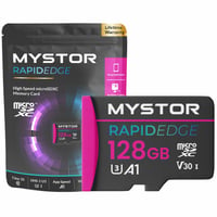 Pamäťová karta Mystor 128 GB MicroSDXC pre telefóny Samsung A03s M04 M14 M54 F04 F14 M15 F15 C55 M35 M55 A54 Class 10 UHS-1 U3 V30 1