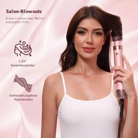 Mythsight Airstyler 6 az 1-ben ionos hajszárító göndörítő utazótáskával - Pink 7