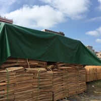 MYXKHYLL Vízálló Nehéz Terhelésű Ponyva 4x6 m, 130 g/m² PE Anyag Fémszegélyekkel, UV és Szakadásálló Takaróponyva Kerthez, Teraszhoz, Tyúkólhoz 2