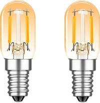 MZYOYO E14 LED Hűtőszekrény Izzó 1.5W Meleg Fehér 2700K Vintage 1