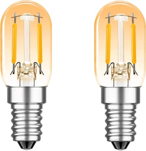 MZYOYO E14 LED žiarovka do chladničky 1,5W, 2700K teplá biela, 150 lm - 2 ks