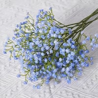 N&T NIETING Művirág Gypsophila Kék 10 Darabos Csomag Mesterséges Virágok Esküvő Lakásdekoráció Színtartó 9