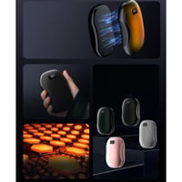 Magnetický ohrievač rúk 2 v 1 N26 s digitálnym displejom, USB nabíjaním, prenosným okamžitým ohrevom a presnou reguláciou teploty na zimné cestovanie a do kancelárie 9