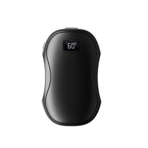 Încălzitor de mâini magnetic 2 în 1 N26 cu afișaj digital, încărcare USB, portabil, încălzire instantanee, control precis al temperaturii, pentru iarnă, călătorii și birou