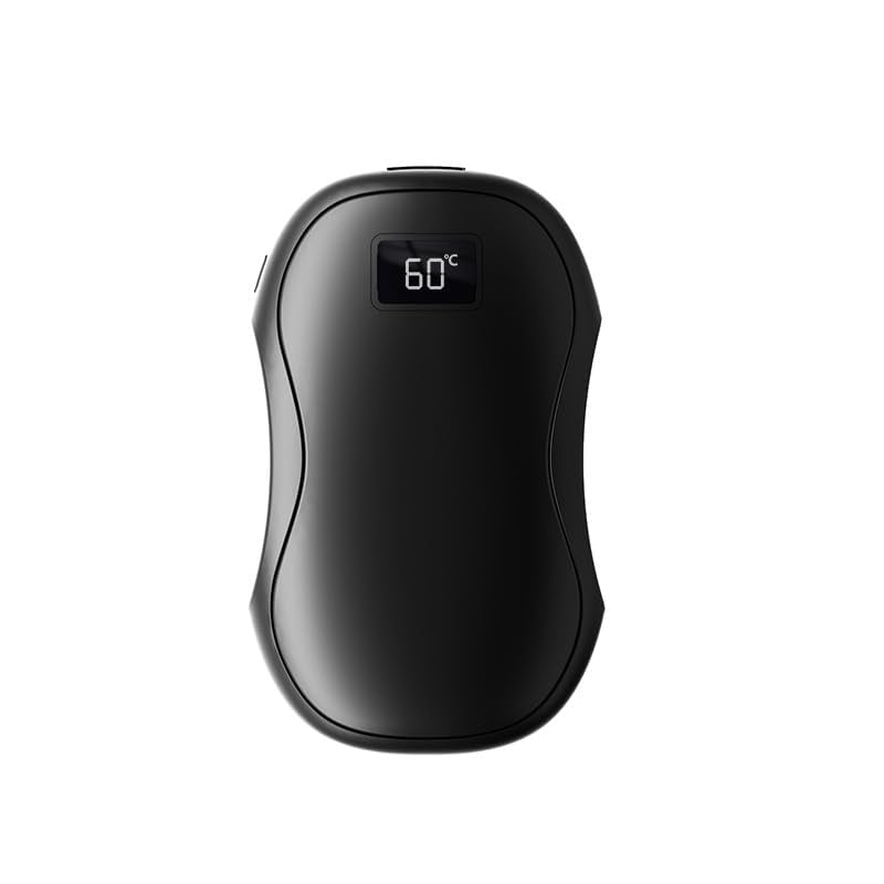 Magnetický ohrievač rúk 2 v 1 N26 s digitálnym displejom, USB nabíjaním, prenosným okamžitým ohrevom a presnou reguláciou teploty na zimné cestovanie a do kancelárie