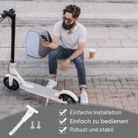 Stojan na elektrickú kolobežku Naapesi kompatibilný s Xiaomi 1S M365 Pro, bočný parkovací držiak so skrutkou, náhradný diel 7