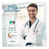 Nachtengel ortopedický vankúš z pamäťovej peny – Medium 60-90 kg – ergonomický vankúš v tvare U na odľahčenie kostrče do kancelárskej stoličky, do auta a o 7