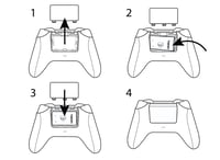 Nabíjacia súprava Nacon pre ovládač Xbox s dvoma externými batériami – kompatibilná s Xbox One a Xbox Series 5