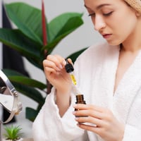 Nadisean 10ml Barna Üveg Pipetta Palack Szett Csepptartó Lényeges Olajhoz 6