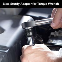 Nadisean 2 részes dugókulcs adapter 3/4"-1/2" Cr-Mo acél ütközőkulcshoz 4