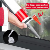 Nadisean 30 db szilikon patron csúcs szett - 20 sapkás + 10 sapka nélküli tippek 5