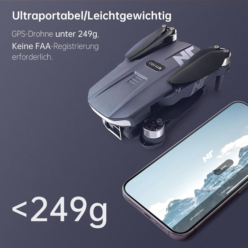 NAFYRE N11 Pro GPS Drón 4K Kamerával, 90 Perc Repülési Idő, 5G FPV