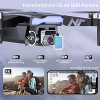 NAFYRE N11 Pro GPS Drón 4K Kamerával, 90 Perc Repülési Idő, 5G FPV 4