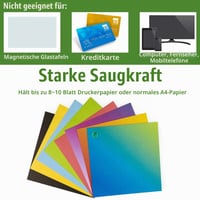 Set 100 magneți de frigider NAILAO, 11x17 mm, 8 culori, magneți pentru tablă albă, pioneze magnetice pentru birou și școală 3