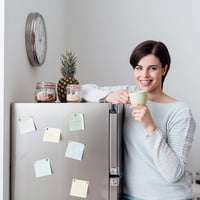 Set 100 magneți de frigider NAILAO, 11x17 mm, 8 culori, magneți pentru tablă albă, pioneze magnetice pentru birou și școală 4