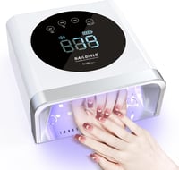 Nailgirls 150W UV Lámpa Géllakk Szárításhoz, Akkumulátoros Körmöslámpa Időzítővel 1