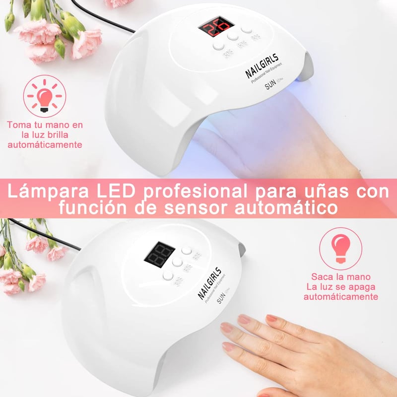 Nailgirls LED Körömlámpa UV 36W Gél Lakk Szárítóhoz