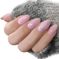 NAILSTORE UV/LED Cover Gel Light Pink 30g - Jednofazni gradivni gel srednje gustoće - Samonivelirajući - Za prirodne nijanse i dopunu - Produljivanje noktiju 6