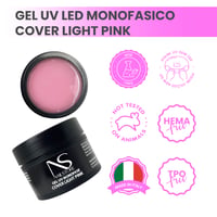 NAILSTORE UV/LED Cover Gel Light Pink 30g - Jednofazni gradivni gel srednje gustoće - Samonivelirajući - Za prirodne nijanse i dopunu - Produljivanje noktiju 4