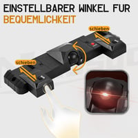 Naissgo 2 az 1-ben darts tábla LED megvilágítás állítható lézer dobóvonallal - USB DC 5V 4