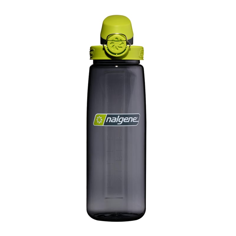 Fľaša na pitie Nalgene OTF Sustain Charcoal 0,65 l – Športová fľaša bez obsahu BPA