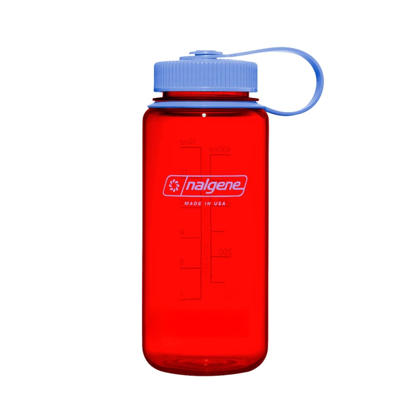 Nerozbitná fľaša Nalgene Sustain Tritan bez BPA, 473 ml, široké hrdlo, oranžová, na turistiku a cvičenie