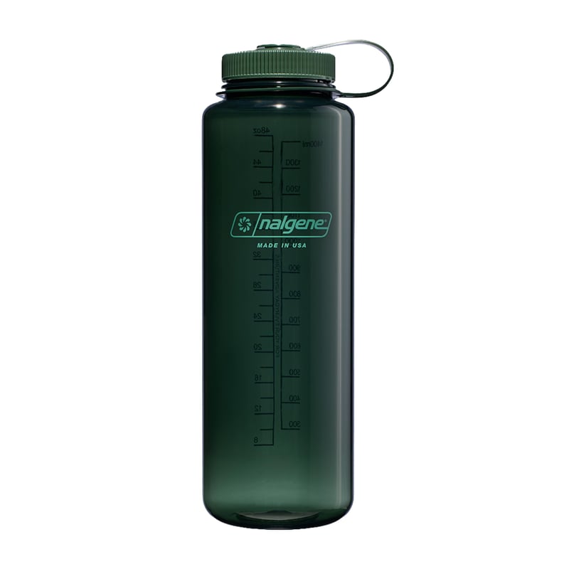 Nalgene Sustain Tritan boca za vodu bez BPA, 50% reciklirana plastika, 1,4 l, široki otvor, žad zelena