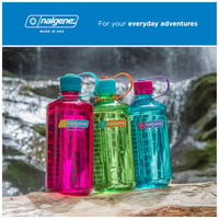 Fľaša na vodu Nalgene Sustain Tritan bez BPA, 900 ml, úzke hrdlo, vyrobená z 50 % z recyklovaného plastu, džínsy modrá 6