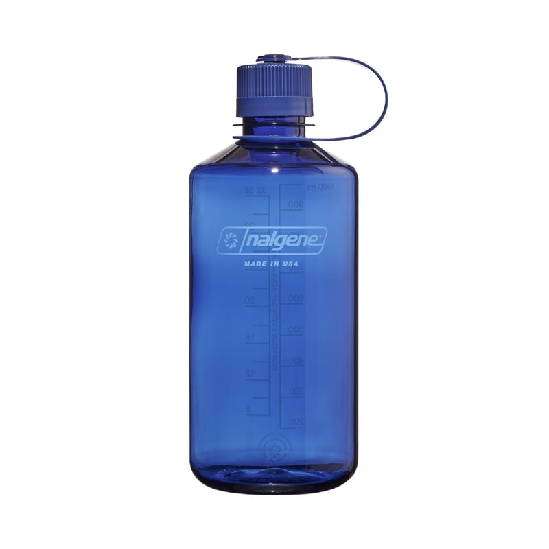 Fľaša na vodu Nalgene Sustain Tritan bez BPA, 900 ml, úzke hrdlo, vyrobená z 50 % z recyklovaného plastu, džínsy modrá