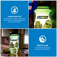Nalgene WH Glow Sustain fľaša na vodu bez obsahu BPA z recyklovaných materiálov – zelená, 1 l 2