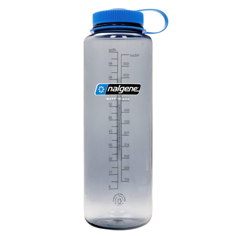 Nalgene WH Sustain Kulacs Szürke 1,5 L - BPA-mentes Ivópalack Sportoláshoz és Túrázáshoz
