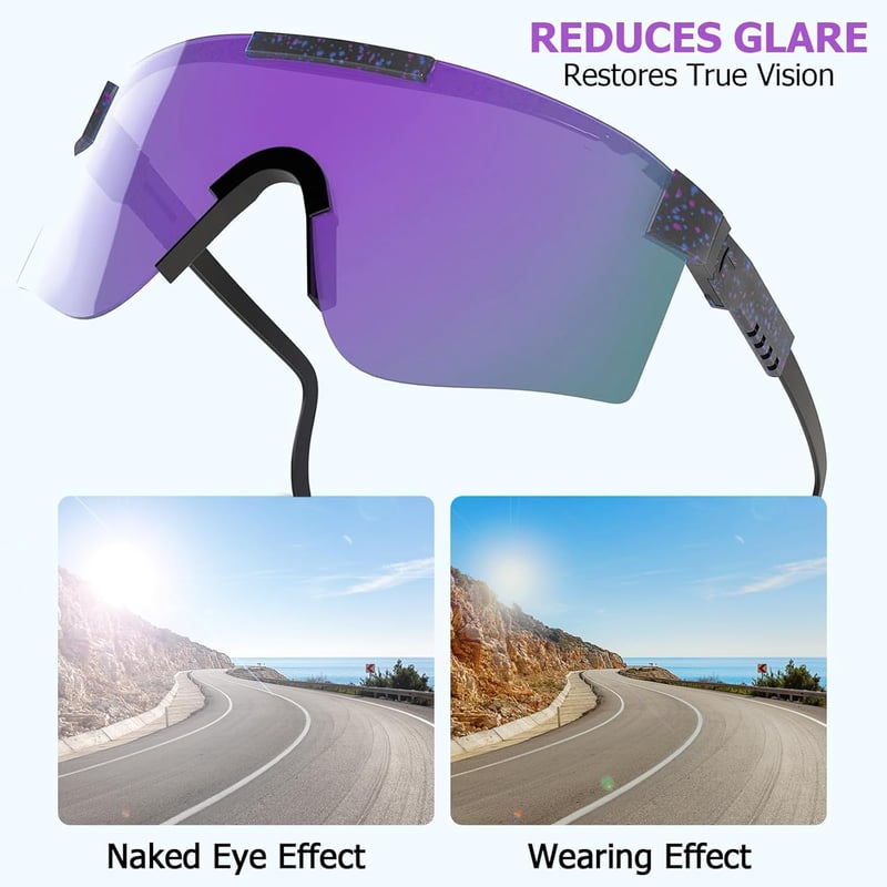 Ochelari de soare sport polarizați NAMIS, ciclism, bărbați, femei, protecție UV400, alergare, ciclism
