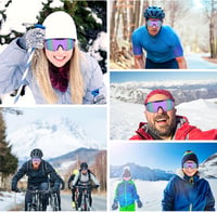 Ochelari de soare sport polarizați NAMIS, ciclism, bărbați, femei, protecție UV400, alergare, ciclism 2