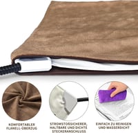 NAMOTEK fűtőszőnyeg kutyáknak és macskáknak állítható hőmérséklettel 50x40 cm pet heating pad 3