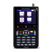 NamYoprce V9 Digitalni satelitski lokator s 3,5" LCD zaslonom - Full HD, H.265 podrška, 3000mA baterija, USB ažuriranje, višejezični izbornik, Crni 1